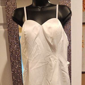 Ashley & Justin Bridesmaid Dress, Size 16, Ivory